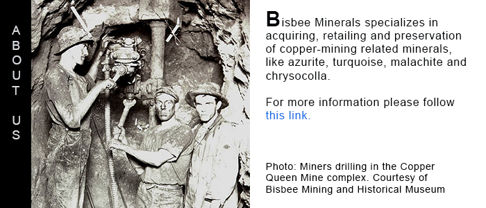 bisbee minerals for sale